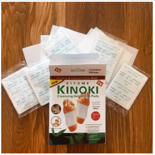 Parches DETOX Para Pies Caja x10