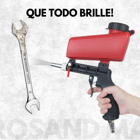 PISTOLA CHORRO DE ARENA NEUMÁTICA SANDBLASTER PRO