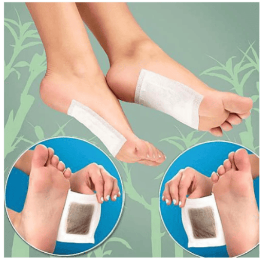 Parches DETOX Para Pies Caja x10