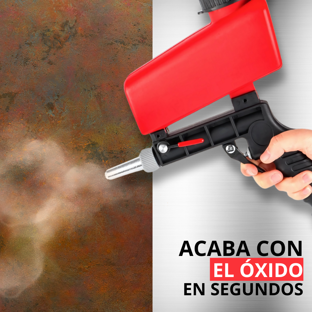 PISTOLA CHORRO DE ARENA NEUMÁTICA SANDBLASTER PRO