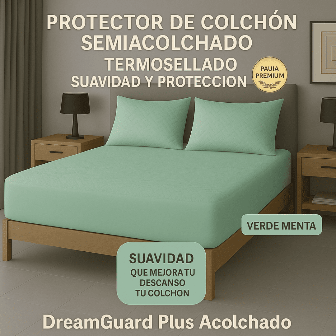 ComfortShield Acolchado - Termosellado antifluido y antialérgico
