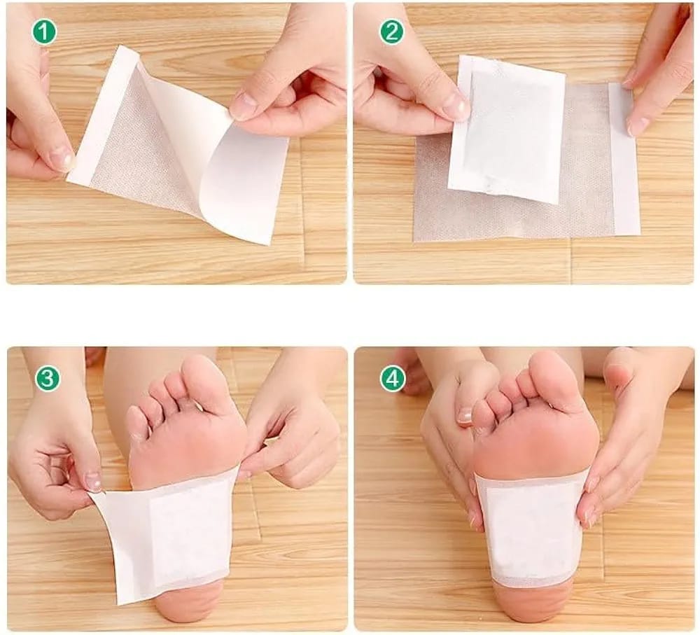 Parches DETOX Para Pies Caja x10